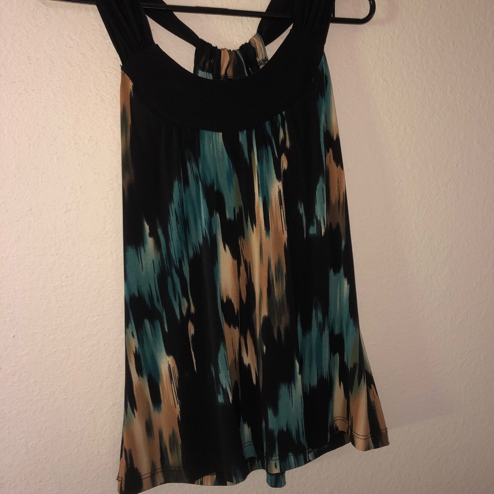 Multi-Colored Perseption Concept Top